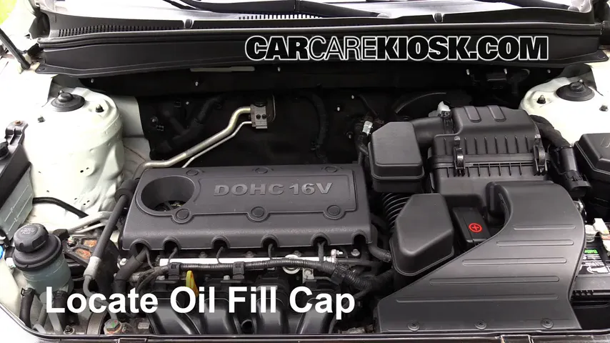 2011 Hyundai Santa Fe GLS 2.4L 4 Cyl. Oil